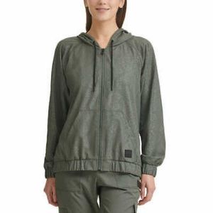 DKNY Sport Ladies’ Embossed Lightweight Jacket (Green) XXL